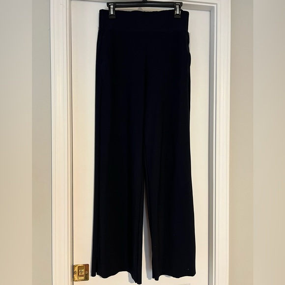 Athleta Pants - Athleta Navy Wide-Leg Cosmic Pant